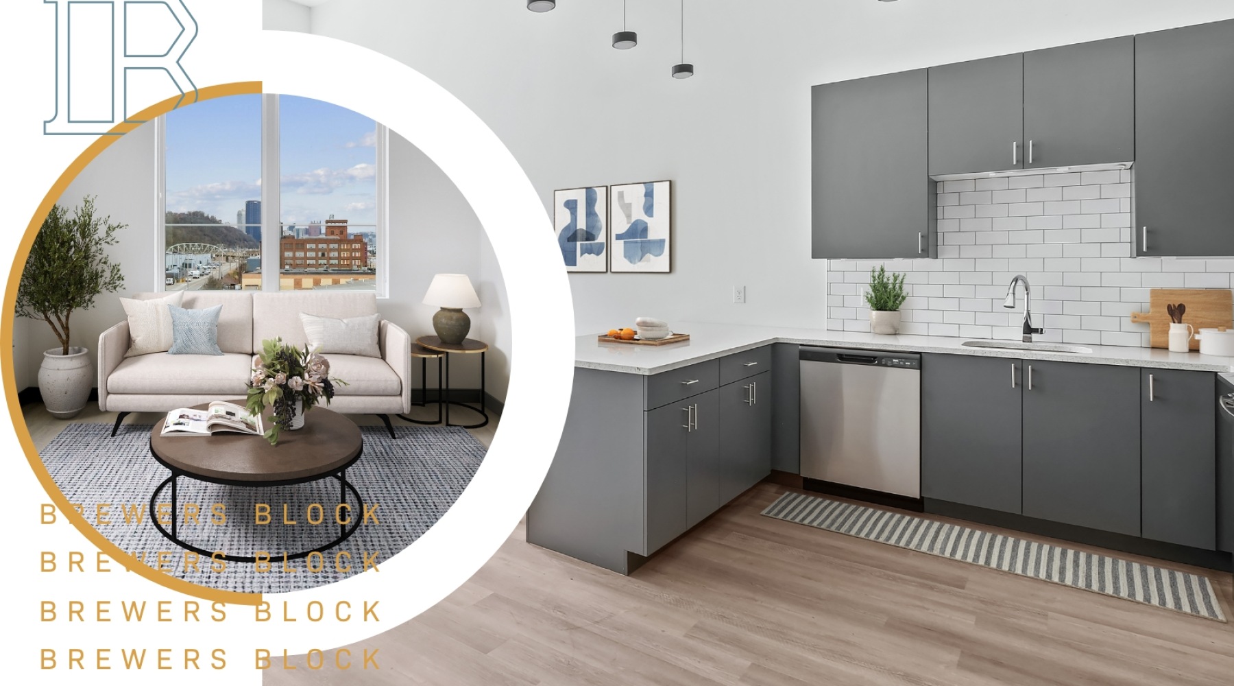 Three buildings—one community Three buildings—one community