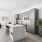 kitchen with large island